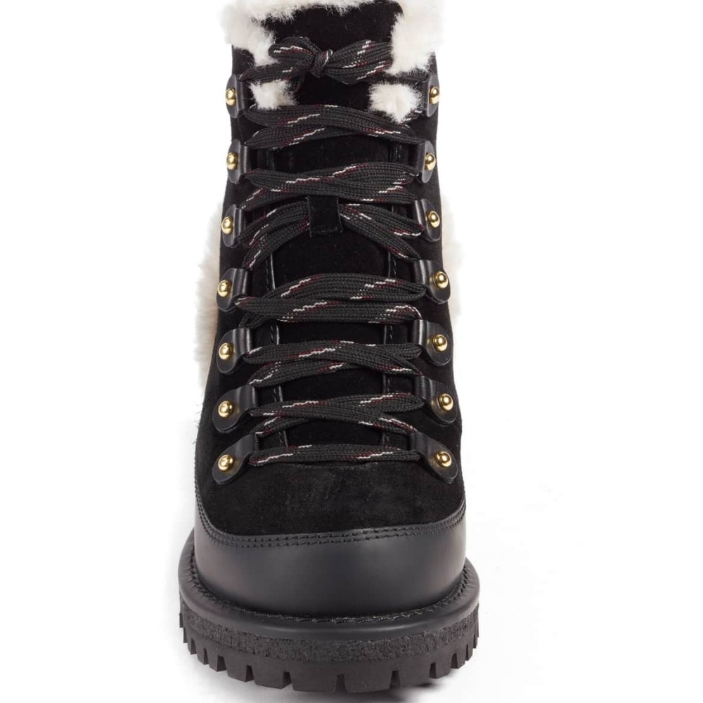 Sold ! Tory Burch Cooper Genuine Shearling Boot - Picture 4 of 8